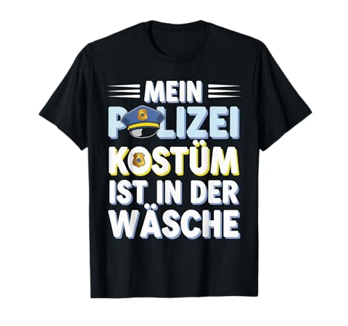 Polizei Kostüm Damen Kinder Herren Karneval Costume Kostüme T-Shirt Polizei Kostüm Damen Kinder Herren Karneval Costume Kostüme T-Shirt von Karneval Kostüm Damen Herren Kinder Fasching