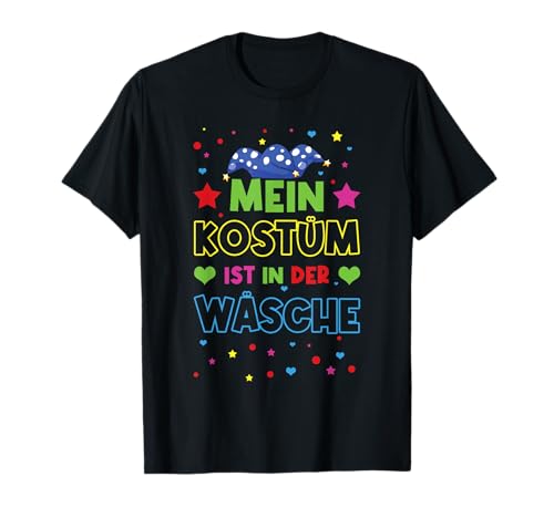 Karneval Kostüm Fasching Konfetti Alaaf Helau T-Shirt - Unisex Erwachsene & Kinder - Schwarz - Kurzarm - Klassisch - Fasching von Karneval Kostüm Fasching Konfetti Alaaf Helau