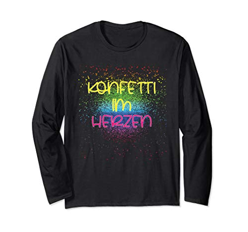 Karneval Lustig Konfetti im Herz Kostümefest Damen Herren Langarmshirt Karneval Lustig Konfetti im Herz Kostümefest Damen Herren Langarmshirt von Karneval Lustig Konfetti Kostümefest Shirts