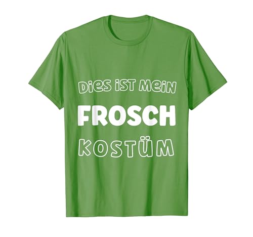 Faschingskostüme Herren Rosenmontag 2024 Karneval Frosch T-Shirt Faschingskostüme Herren Rosenmontag 2024 Karneval Frosch T-Shirt von Karneval Shirt 2024 Faschingskostüme Männer