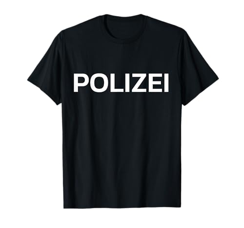 Fasching Polizei Kostüm Kinder Polizist Karneval Uniform T-Shirt von Karneval & Fasching Kinder Outfits
