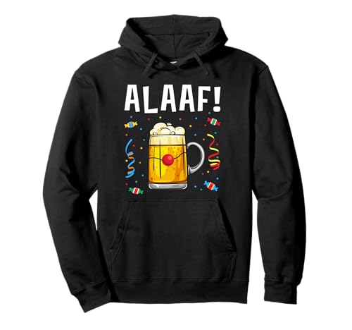 Karnevalskostüm Karneval Kostüm Herren Damen Bier Alaaf Pullover Hoodie Karnevalskostüm Karneval Kostüm Herren Damen Bier Alaaf Pullover Hoodie von Karnevalskostüme Damen Herren