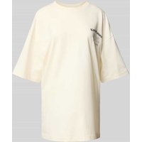 Karo Kauer Oversized T-Shirt mit Label-Print in Offwhite, Größe M von Karo Kauer
