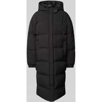 Karo Kauer Steppmantel mit Label-Stitching in Black, Größe M von Karo Kauer