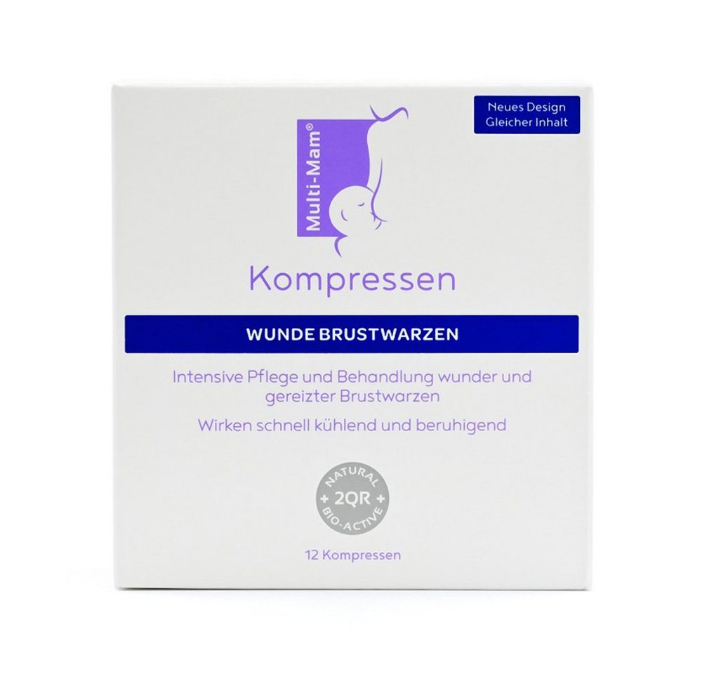 Karo Pharma GmbH Kalt-Warm-Kompresse MULTI-MAM Kompressen zur Behandlung und Pflege der Brustwarzen, 12 Stk von Karo Pharma GmbH