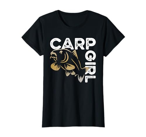 Carp Girl - Karpfenangeln Kleidung Karpfen Frauen Anglerin T-Shirt Carp Girl - Karpfenangeln Kleidung Karpfen Frauen Anglerin T-Shirt von Karpfen Angelkleidung für Frauen