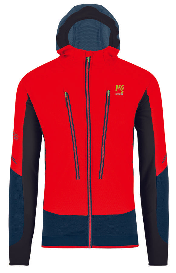 Karpos Alagna Plus Evo Herren Isolationsjacke fiery red/midnight L von Karpos