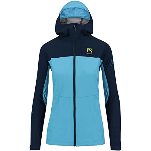 Karpos Damen Lot Rain Jacke, blue atoll-sky captain, M von Karpos