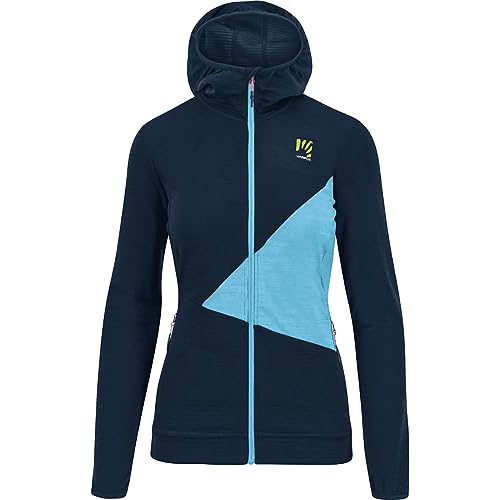 Karpos Damen Nuvolau Fleece Jacke, sky captain-blue atoll, S von Karpos