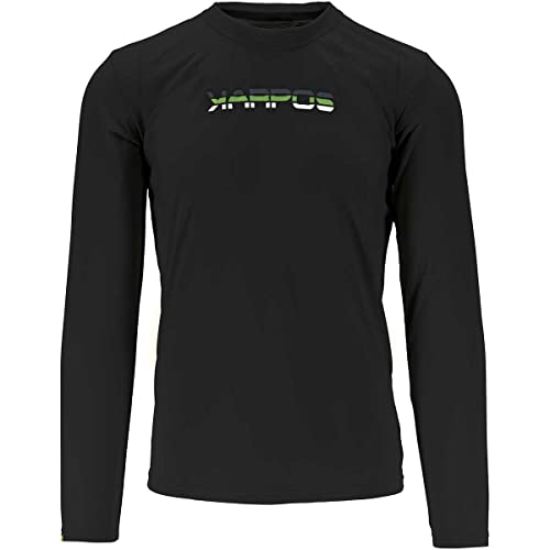 Karpos Herren Loma Longsleeve, Black-Jasmine Green, L von Karpos