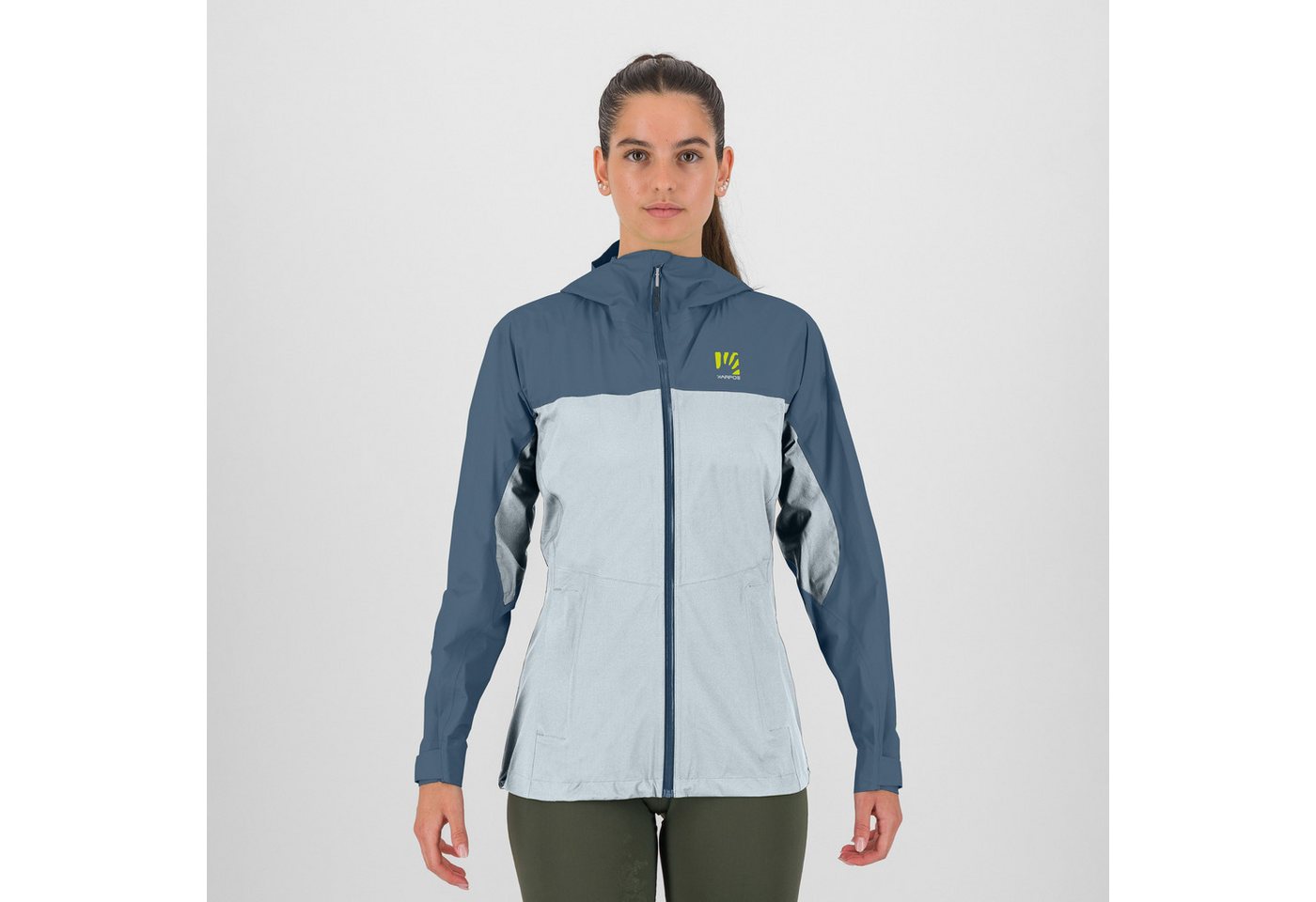 Karpos Outdoorjacke LOT RAIN W JACKET SKYWRITING/BLUEFIN von Karpos