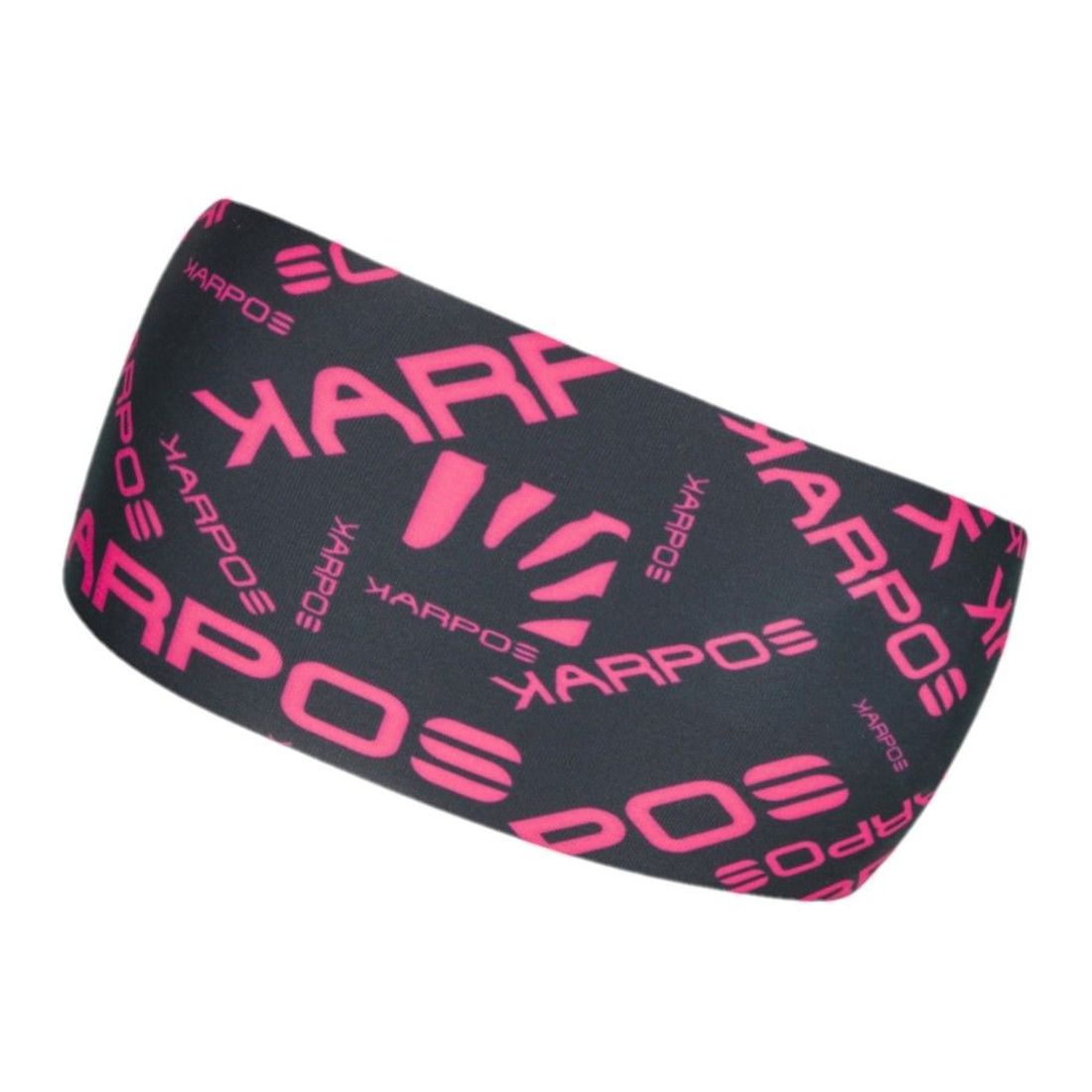 Karpos PALMO HEADBAND Unisex Schwaz/Pink von Karpos