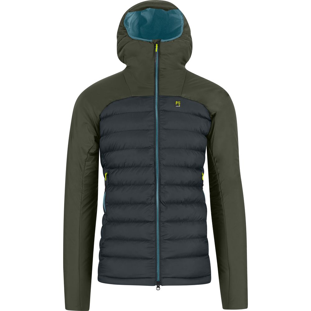 Karpos Sass D'o Hoodie Jkt Herren Isolationsjacke woodlgray deep depths XL von Karpos