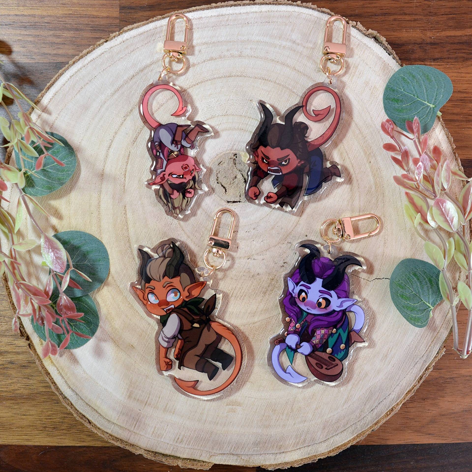 Baldurs Gate 3 Acrylic Charms Schlüsselanhänger Companions & Npcs Baldurs Gate 3 Acrylic Charms Schlüsselanhänger Companions & Npcs von KarpusiArtworks