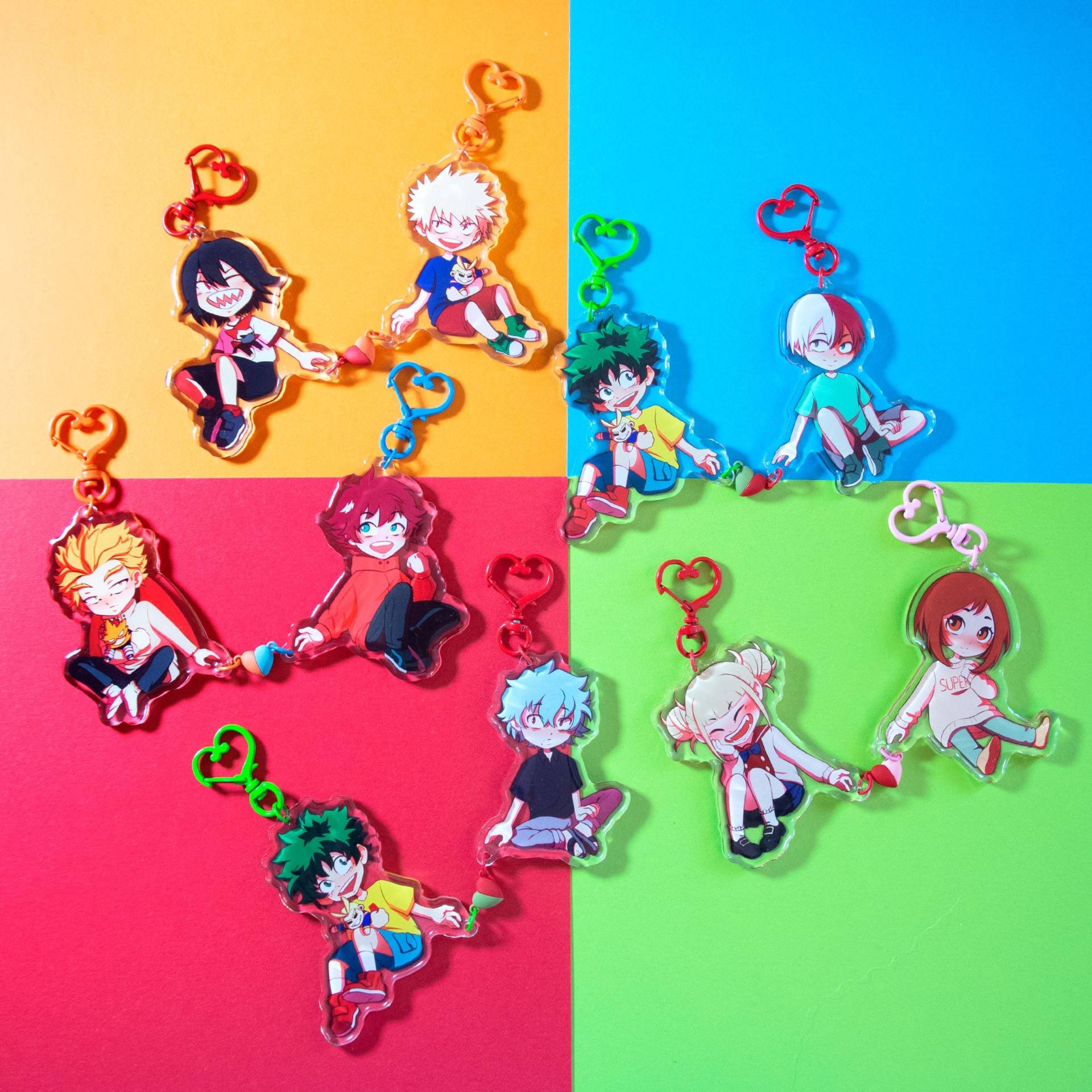 Magnetic Mix & Match My Hero Academia Couple Charms Magnetic Mix & Match My Hero Academia Couple Charms von KarpusiArtworks