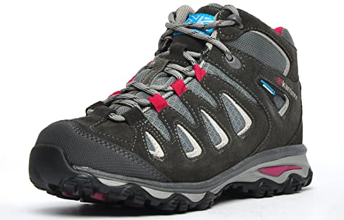 Karrimor Damen Isla Mid Ladies Weathertite Trekking-& Wanderstiefel, Schwarz (Black Sea Pink), 39 EU von Karrimor