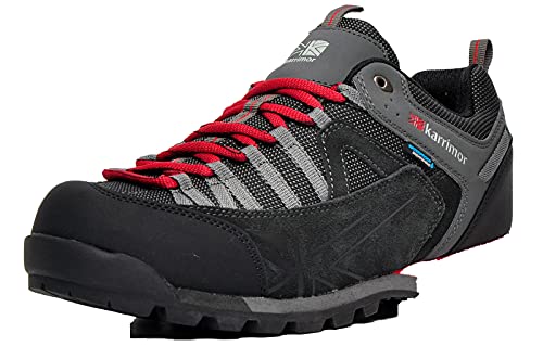 Karrimor Herren Premium Spike 3 wasserdichte Schuhe Sneaker Schwarz/Rot 46 von Karrimor