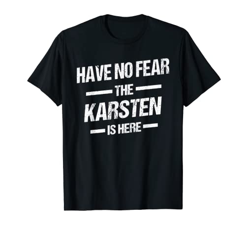 Herren Karsten TShirt Lustig Spruch Geburtstag Vorname Fun Name T-Shirt Herren Karsten TShirt Lustig Spruch Geburtstag Vorname Fun Name T-Shirt von Karsten Vornamen Motive & Witzige Designs