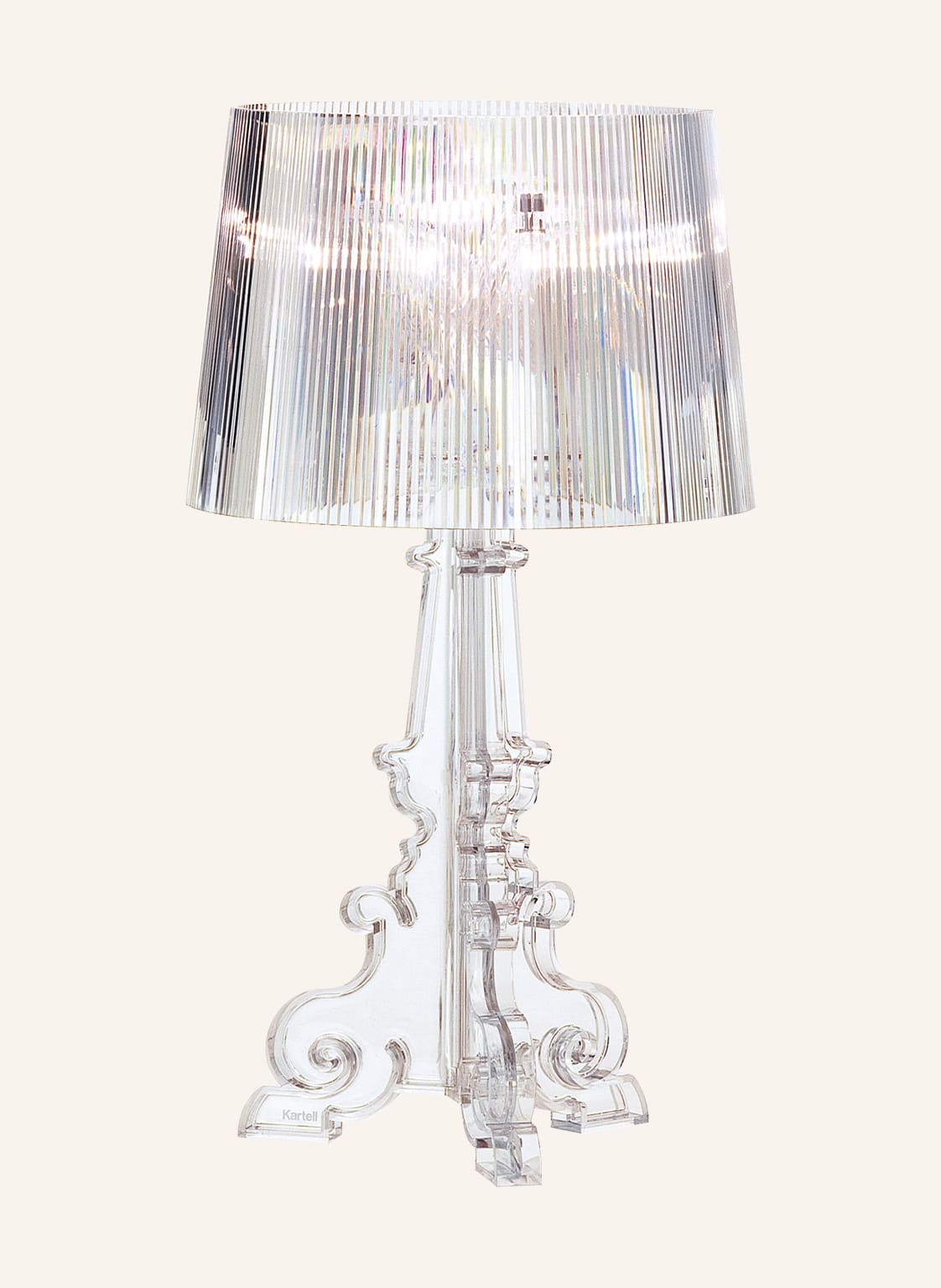 Kartell Stehleuchte Bourgie weiss von Kartell