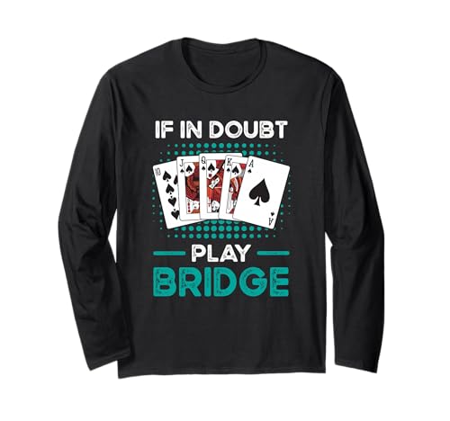 Cooles Kartenspiel Design Für Männer Frauen Bridge Turnier Langarmshirt Cooles Kartenspiel Design Für Männer Frauen Bridge Turnier Langarmshirt von Karten Turnier Design