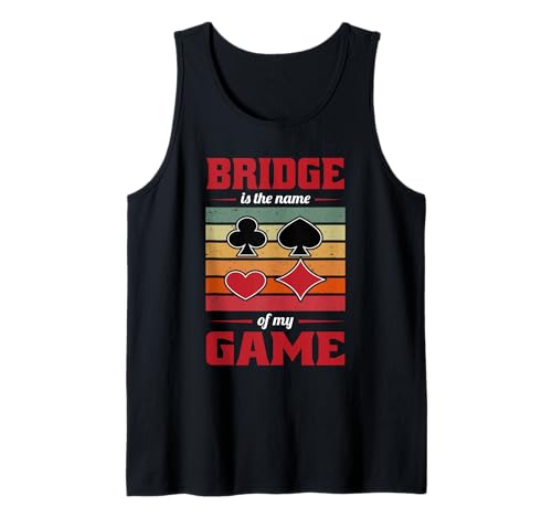 Kartenspiel Design Für Männer Frauen Retro Bridge Turnier Tank Top Kartenspiel Design Für Männer Frauen Retro Bridge Turnier Tank Top von Kartenspieler Karten Symbole Überraschung