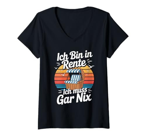 Damen Mir Reicht's Ich GEH Kart Fahren Abenteuer T-Shirt mit V-Ausschnitt Damen Mir Reicht's Ich GEH Kart Fahren Abenteuer T-Shirt mit V-Ausschnitt von Kartfahren Motorsport Leidenschaft