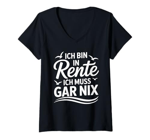 Damen Mir Reicht's Ich GEH Kart Fahren Abenteuer T-Shirt mit V-Ausschnitt Damen Mir Reicht's Ich GEH Kart Fahren Abenteuer T-Shirt mit V-Ausschnitt von Kartfahren Motorsport Leidenschaft