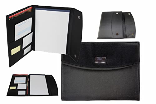 Karven Hochwertige Schreibmappe, Aktenmappe, Dokumentenmappe A4 aus Microfaser in Schwarz für berufstätige Damen - Damen - Schwarz - 24.5 x 32.5 x 1.5 cm Karven Hochwertige Schreibmappe, Aktenmappe, Dokumentenmappe A4 aus Microfaser in Schwarz für berufstätige Damen - Damen - Schwarz - 24.5 x 32.5 x 1.5 cm von Karven