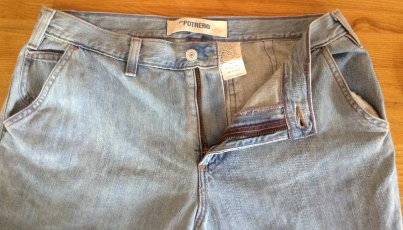 Gap Flare Jeans - Vintage Distressed Damen Schlaghose Sz 34"/30"- Potero 10 Jeans- Denin Flares von KarynJamieDesigns