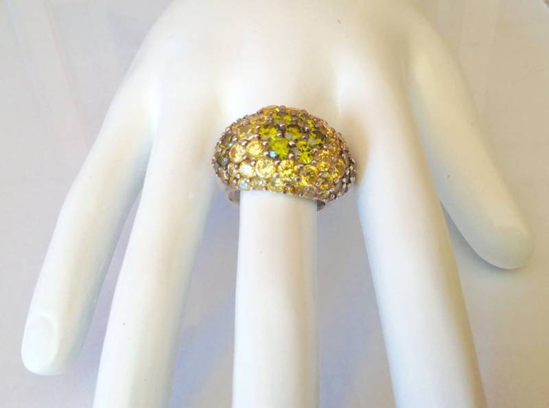 Kristall Ring - Silber Grün Geschenk von KarynJamieDesigns