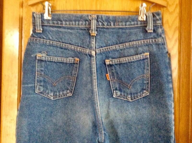 Levi Vintage Jeans - Damen Größe 74 cm Mit Hoher Taille Beunruhigt Denim Mutter Geschenk von KarynJamieDesigns