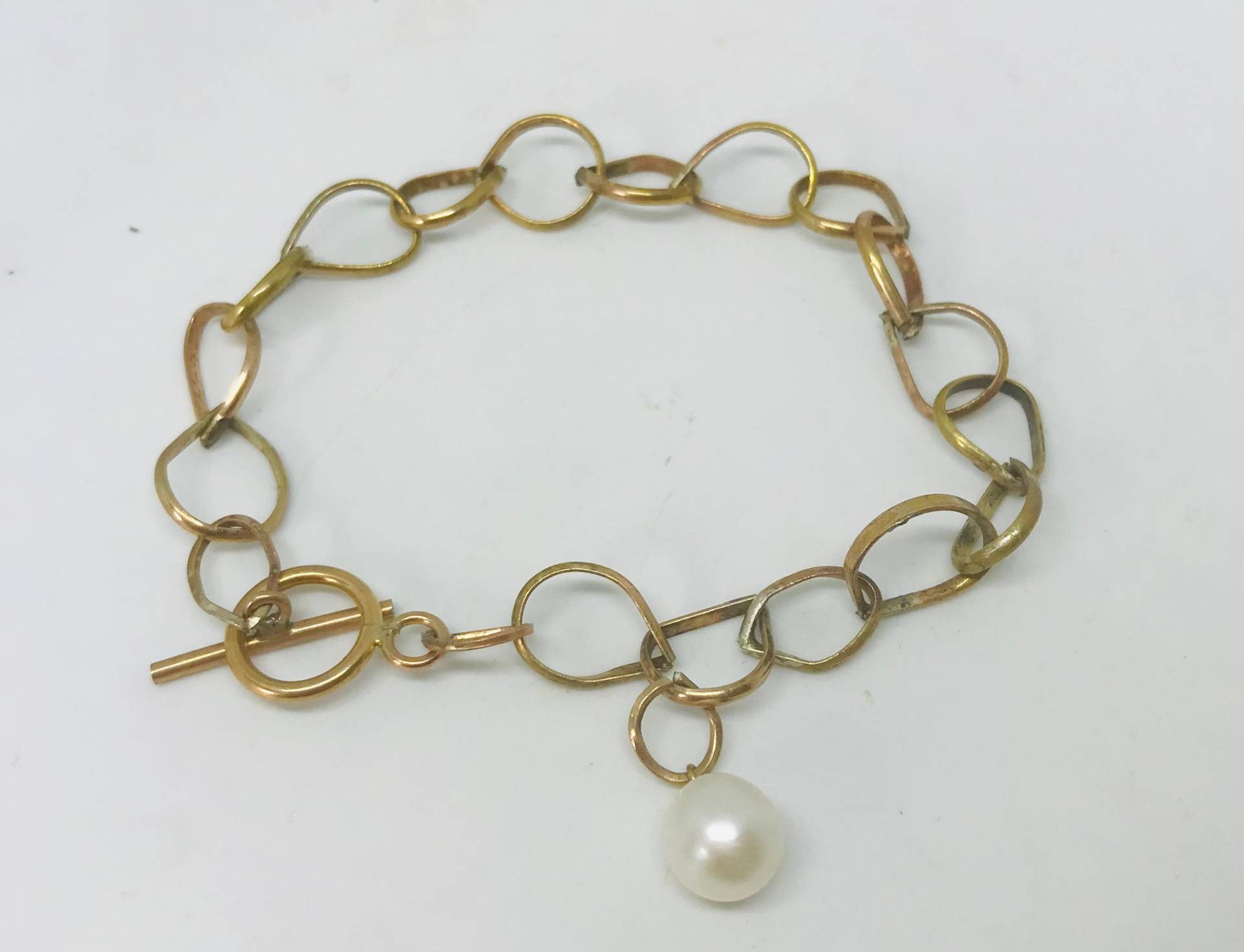 Zuchtperlen Armband - Doppelstrang Perlen Gelbe Mit Rauchquarz Sterling Perlenarmband Hochzeitsjuwelen von KarynJamieDesigns