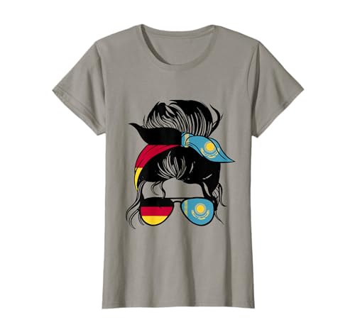 Kasachische Wurzeln Kasachstan Frauen Kasachische Herkunft T-Shirt Kasachische Wurzeln Kasachstan Frauen Kasachische Herkunft T-Shirt von Kasachstan und Deutschland Mix