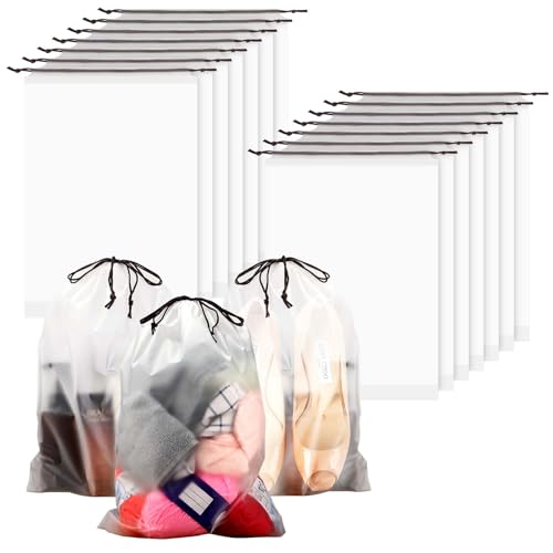 14 StüCk Schuhbeutel Reise Wiederverwendbar transparent Schuhtasche Reise Mit Kordelzug Und Wasserdicht Schuhsack MäNner Und Frauen Shoe Bag Travel Schuhsack Passend FüR ReisemöBel 14 StüCk Schuhbeutel Reise Wiederverwendbar transparent Schuhtasche Reise Mit Kordelzug Und Wasserdicht Schuhsack MäNner Und Frauen Shoe Bag Travel Schuhsack Passend FüR ReisemöBel von Kasanni