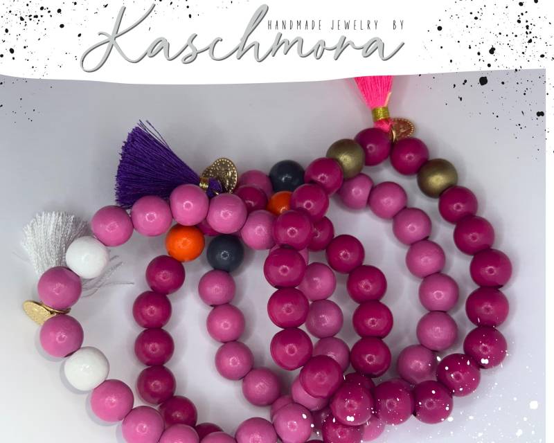Armband, Holzperlen, Mala, Yogaarmband, Geschenk, Perlenarmband, 10 Mm Armband, Holzperlen, Mala, Yogaarmband, Geschenk, Perlenarmband, 10 Mm von Kaschmora