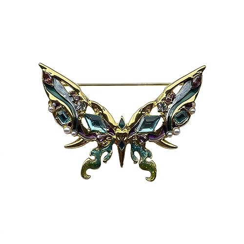 Kashasin Offizielle Genshin Impact Xiao benutzerdefinierte Brosche Pin Anime Badge Pin Mode Cosplay Schmuck Zubehör für Frauen Männer Fans, Glas von Kashasin