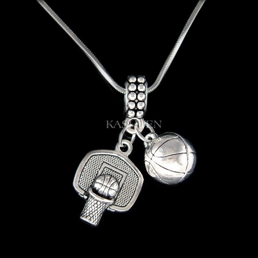 3D Basketball Halskette Trainer Geschenke Hoop Net Player Sport Schmuck Jungen Mädchen Schlüsselbund 13. 16. 18. 20. Geburtstag Armband Charm von Kashuen