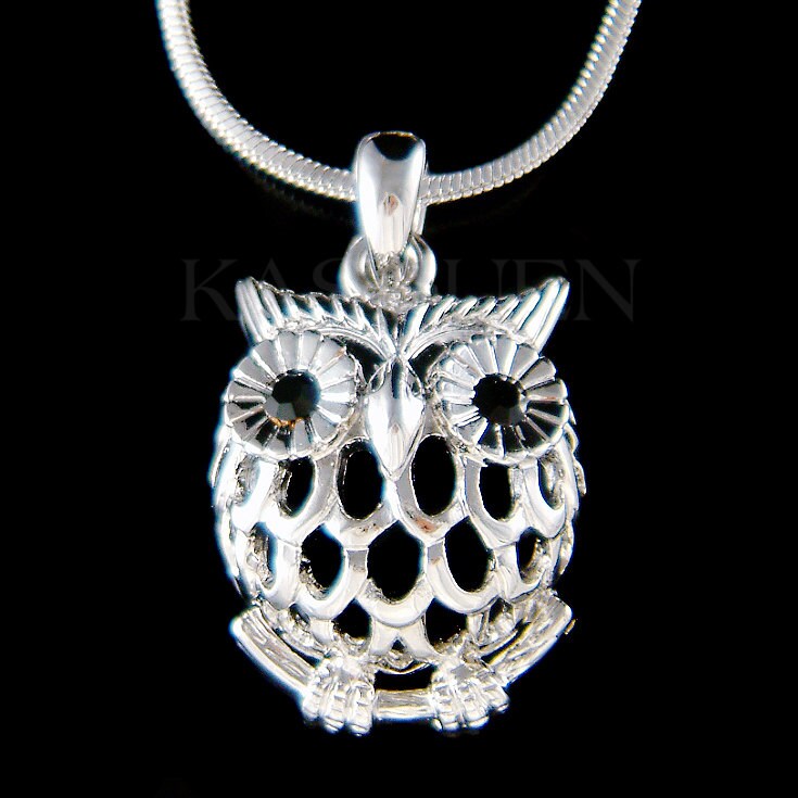 Halskette Mit Swarovski-Kristallen, Eule, Lehrer, Vogel, Schüler, Schmuck, Weihnachten, Schwester, Familie, Beste Freunde, Bff, 15., 16., 19., 20 von Kashuen