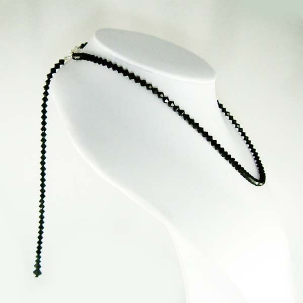 Swarovski-Kristall, 30, 5 cm Lange Halskette Mit Tiefem Ausschnitt, Für Hochzeit, Brautjungfern, Abschlussball, Kleid, Neu, Sterling-Silber-Schmuck von Kashuen