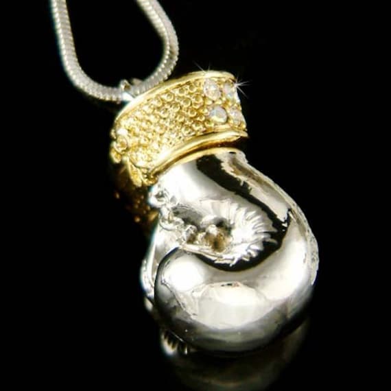 Swarovski Kristall 3D Boxhandschuh Kickboxen Schmuck Unisex Männer Frauen Halskette Kampf Krebs Kickboxer Weihnachten 30. 40. 50 Geburtstagsgeschenke von Kashuen