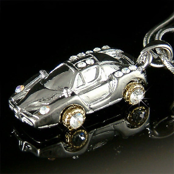 Swarovski Kristall Schnell Rennauto Halskette Sport Luxus Auto Automobil Fahrzeug Schmuck Männer Frauen 20.25.30.35.40.45.geburtstagsgeschenk Swarovski Kristall Schnell Rennauto Halskette Sport Luxus Auto Automobil Fahrzeug Schmuck Männer Frauen 20.25.30.35.40.45.geburtstagsgeschenk von Kashuen
