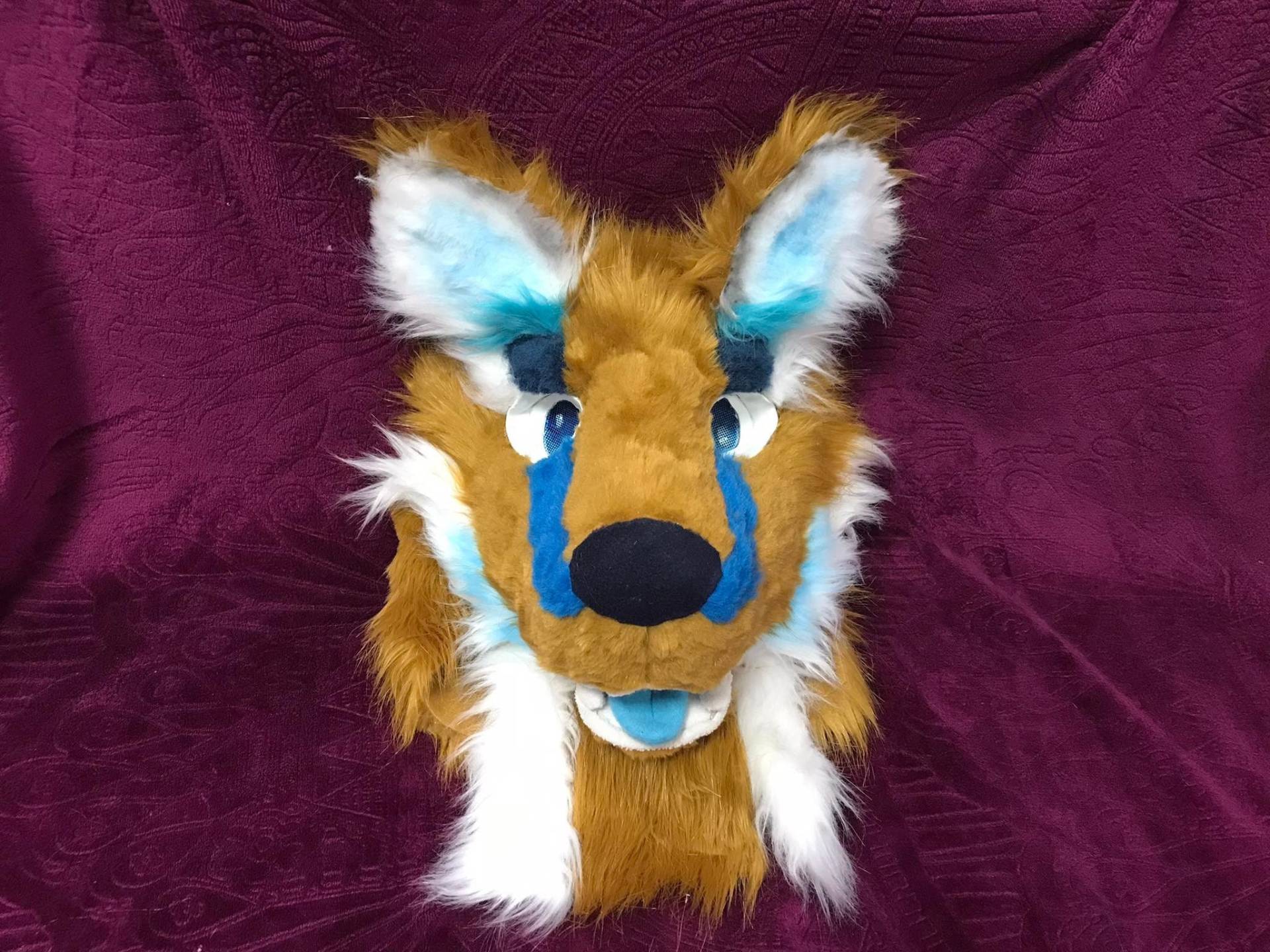 Blauer Bär| Känguru |Hybrid/Premade Fursuit Kopf Blauer Bär| Känguru |Hybrid/Premade Fursuit Kopf von Kashuuhiru