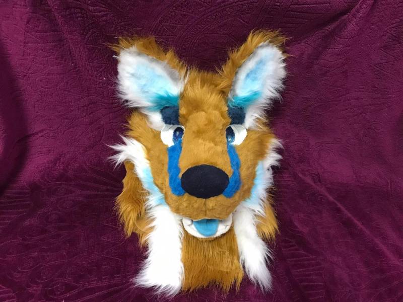 Blauer Bär| Känguru |Hybrid/Premade Fursuit Kopf Blauer Bär| Känguru |Hybrid/Premade Fursuit Kopf von Kashuuhiru