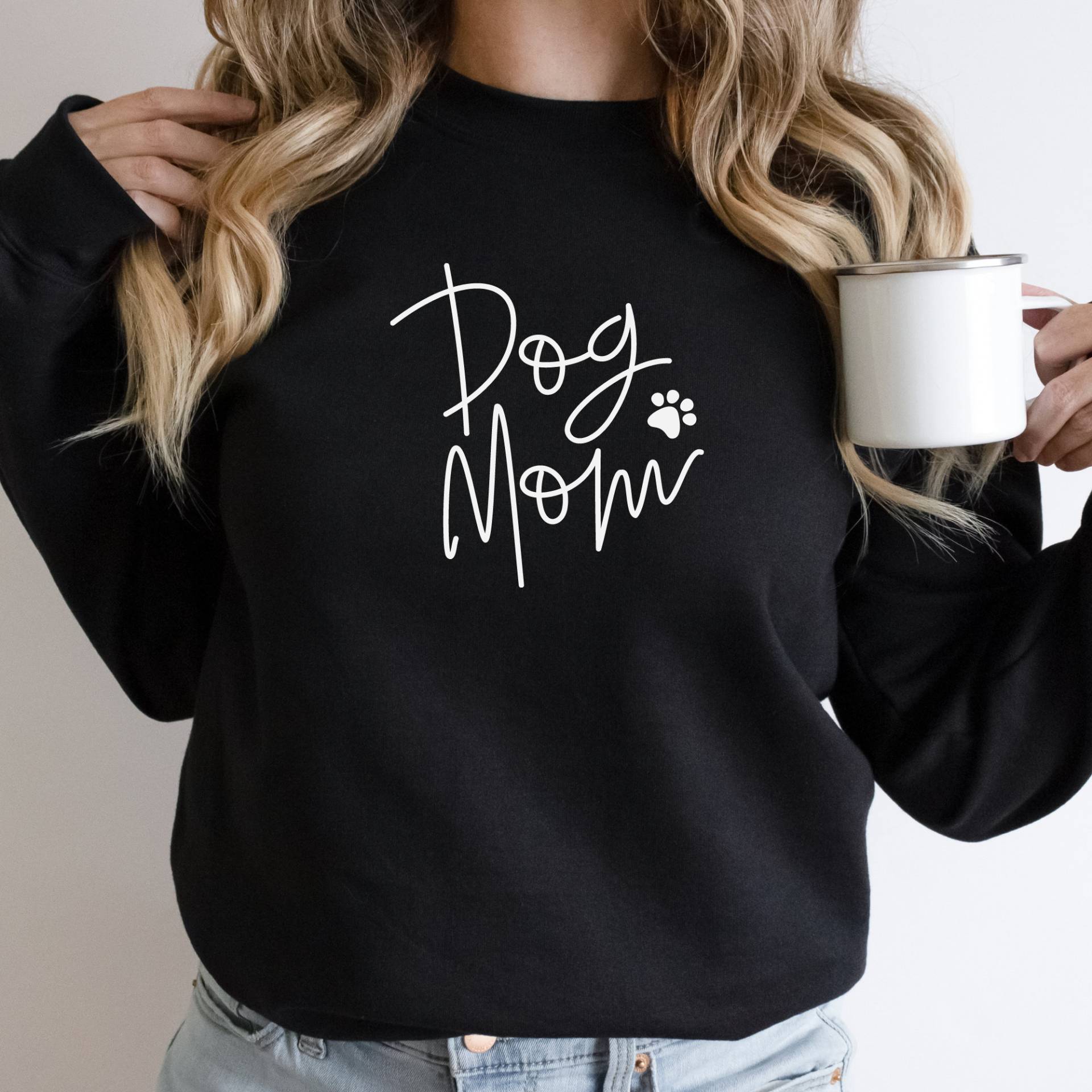 Hunde Mama Pullover | Hundemutter Sweatshirt Hundeliebhaber Geschenk Hundemama Crewneck Bequemes Shirt Bestseller 2022 von KashyGear