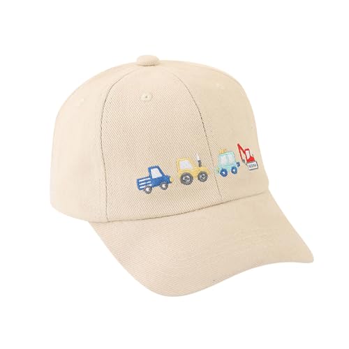 Trucker Cap Kinder Jungen Kappe Junge Basecap Jungs Traktor Caps Kleinkinder Sommer Trucker-Cap Bagger Feuerwehrauto Cap Kids Mädchen Baseballcap Cappy Sommerhut ab 2 3 4 5 6 Jahre von Kashyke