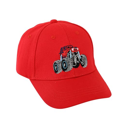 Trucker Cap Kinder Jungen Kappe Junge Basecap Jungs Traktor Caps Kleinkinder Sommer Trucker-Cap Bagger Feuerwehrauto Cap Kids Mädchen Baseballcap Cappy Sommerhut ab 2 3 4 5 6 Jahre von Kashyke
