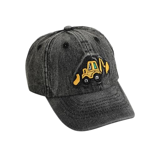 Trucker Cap Kinder Jungen Kappe Junge Basecap Jungs Traktor Caps Kleinkinder Sommer Trucker-Cap Bagger Feuerwehrauto Cap Kids Mädchen Baseballcap Cappy Sommerhut ab 2 3 4 5 6 Jahre von Kashyke