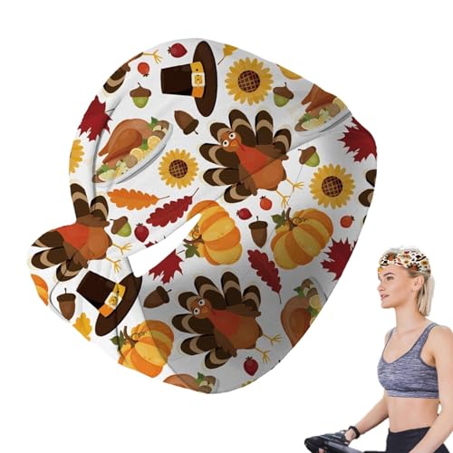 Haarband Damen Stirnband - Elastische Stirnbänder Sport Headwrap - Yoga Bandanas Stirnband Turban Headwrap - Weich Verdreht Strinband | Ideal Für Sport/Yoga/Laufen von Kasmole