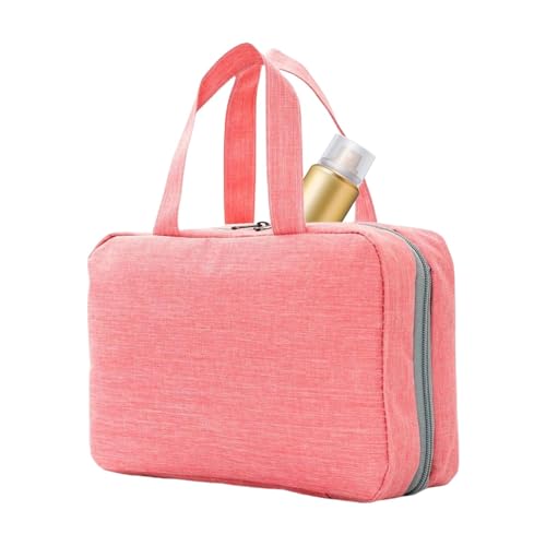 Hangable Travel Toiletary Bag, Hangable Makeup Organizer, Hangable Portable Roll Up Pinselspeichertasche, Geräumige Faltbare tragbare Aufbewahrungskoffer 4-in-1 für Schönheitskits von Kasmole