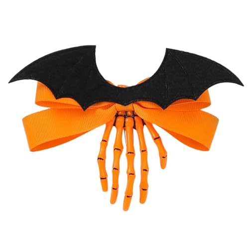 Knochen-Haarspangen | Halloween Goth Haarspange | Halloween-Gothic-Haarschmuck, Geschenke für Mädchen, Frauen, Kinder von Kasmole